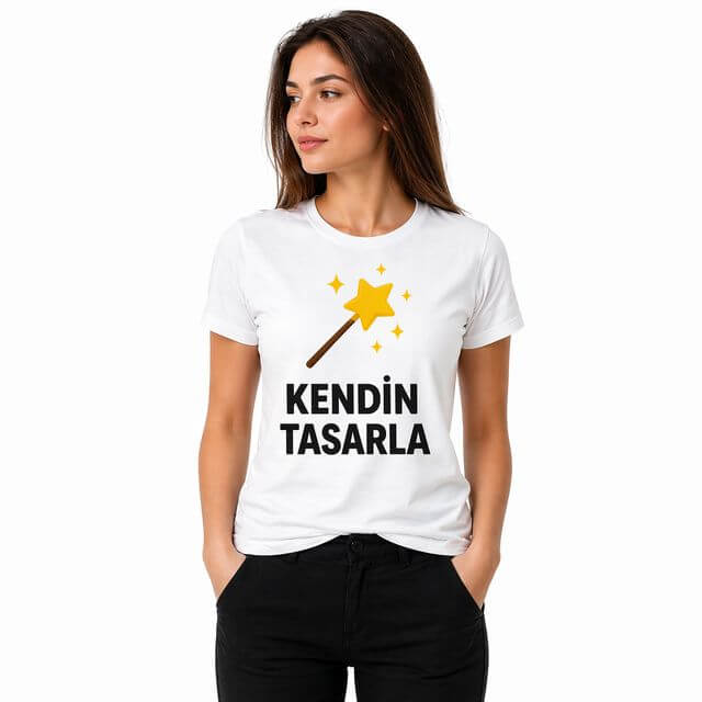 Kadın Tişört Tasarla