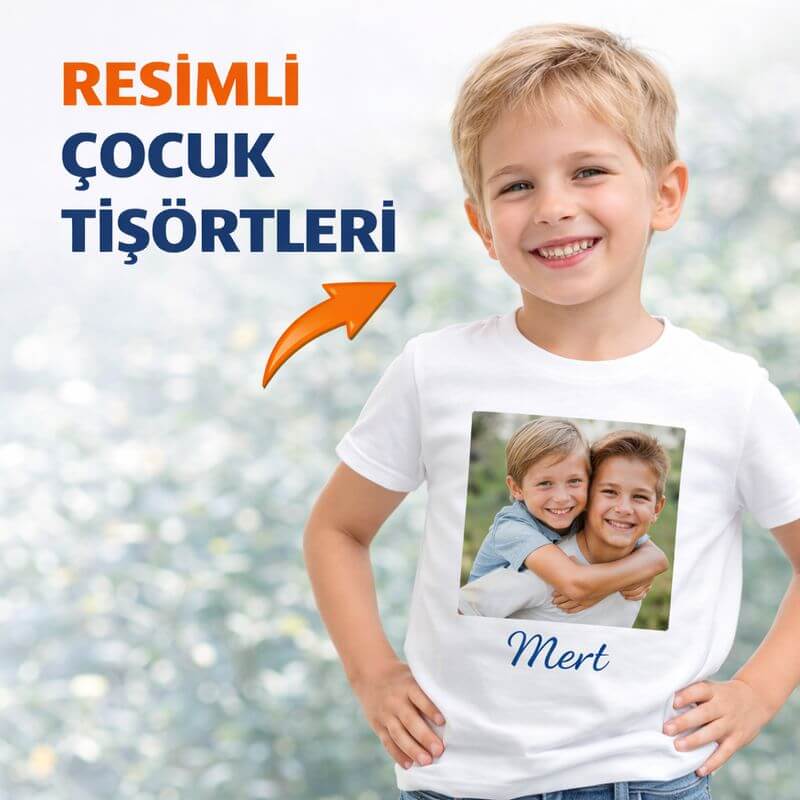 Resimli Çocuk Tişörtleri - Görsel 2