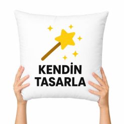 Resimli Kare Yastık Tasarla kişiye özel yastık