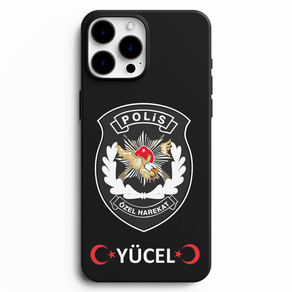 Polis Özel Harekat Logolu Telefon Kılıfı