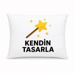 Kendi Yastığını Kendin Tasarla baskılı yastık kılıfı