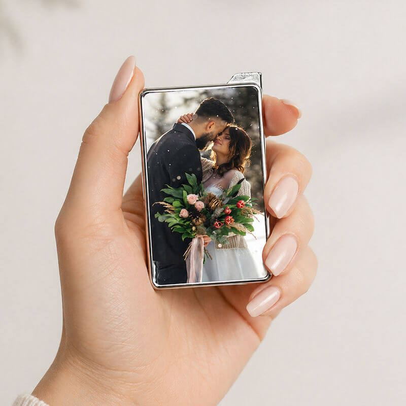 Sevgiliye Hediye Çakmak Baskı – Kişiye Özel Fotoğraflı Çakmak