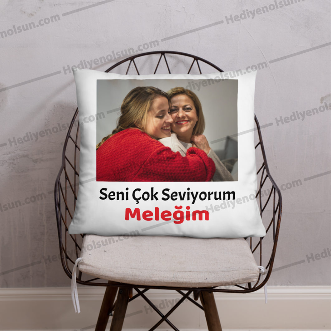Anneye Özel Hediyelik Yastık Tasarım