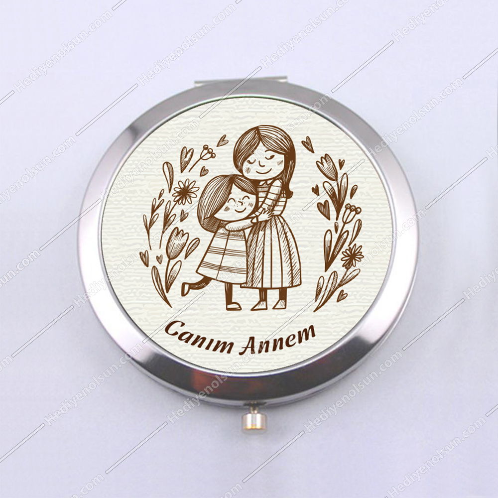 Canım Annem Kişiye Özel Ayna - Görsel 2