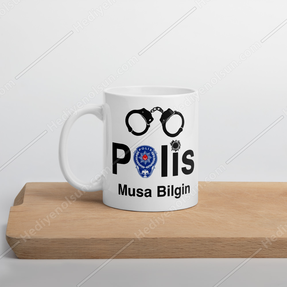 Polis Tasarım Bardak Baskı - Görsel 2