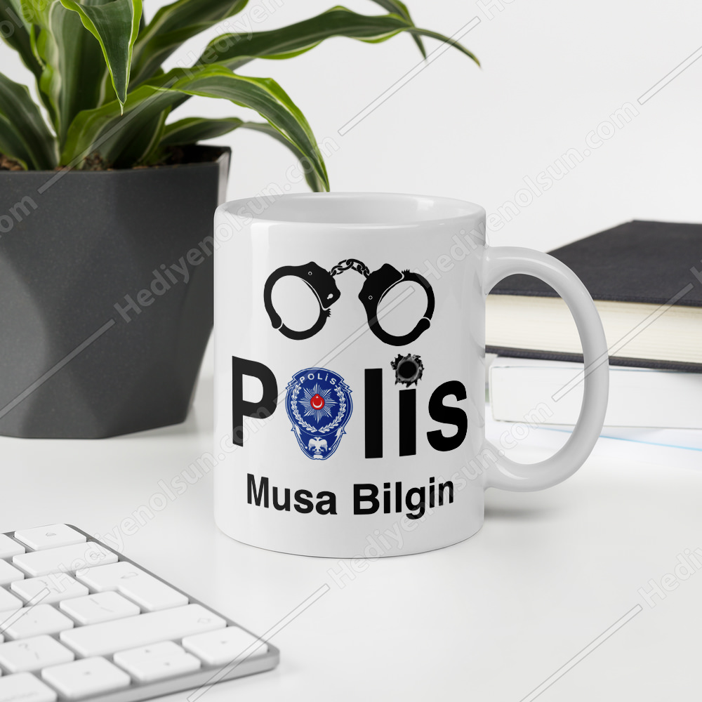 Polis Tasarım Bardak Baskı
