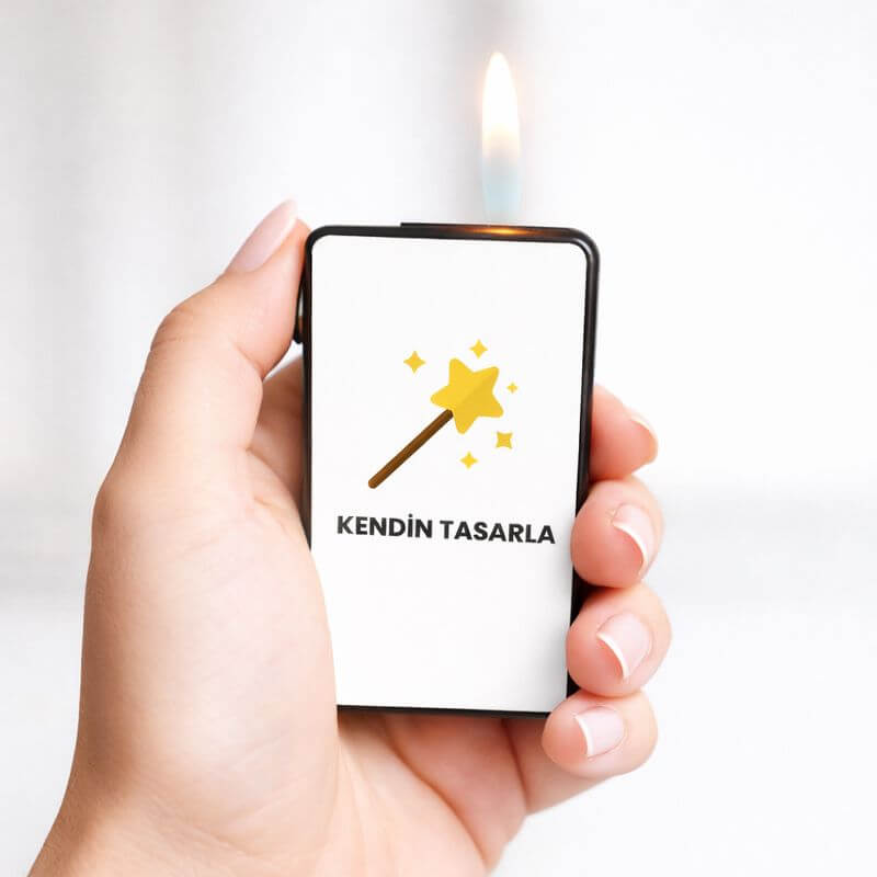 Çakmak Tasarla kişiye özel resimli çakmak