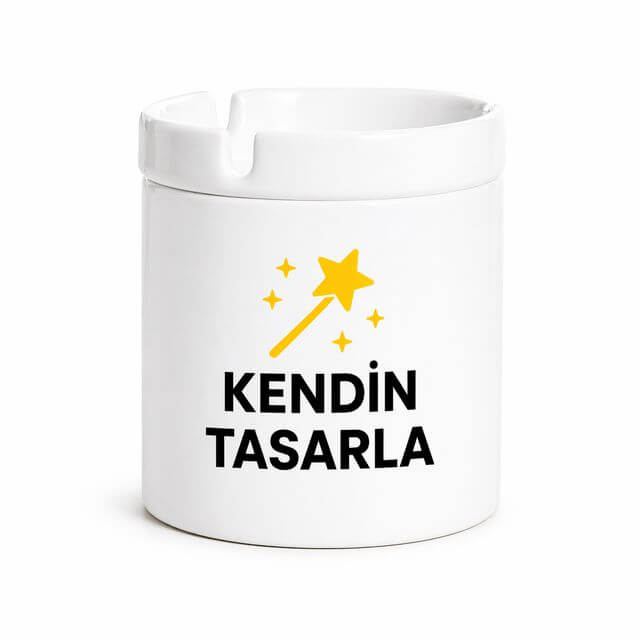 Küllük Tasarla kişiye özel baskılı küllük