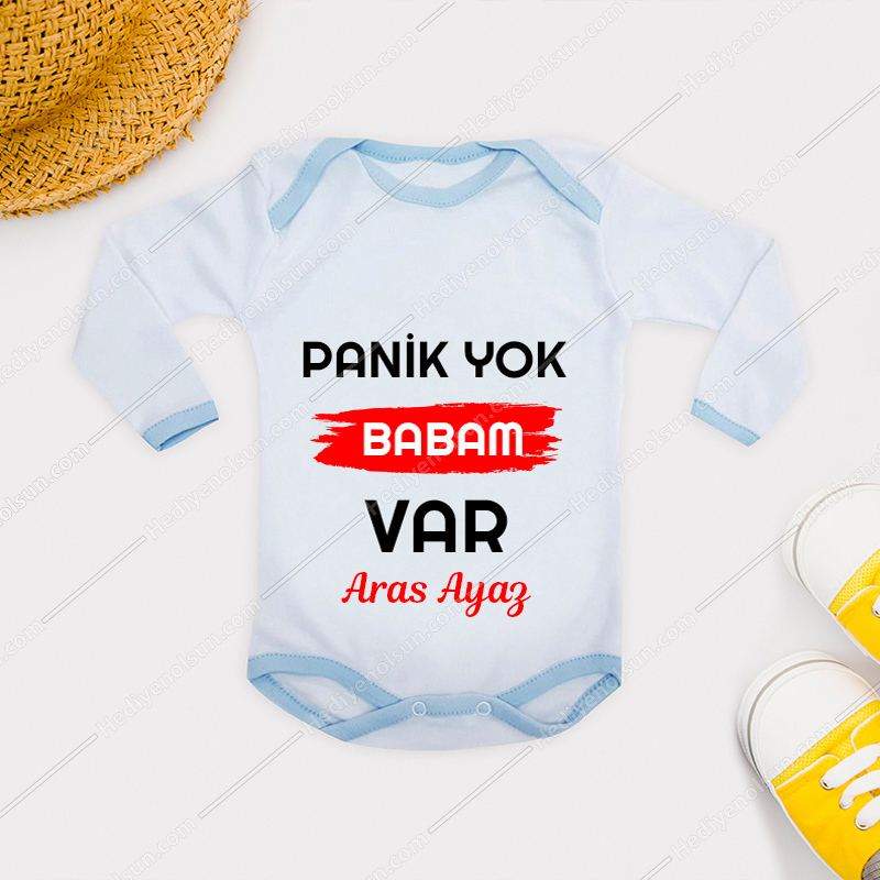 Panik Yok Babam Var Mavi Zıbın