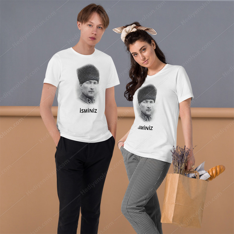Ata Tasarımlı Tişört - Görsel 3