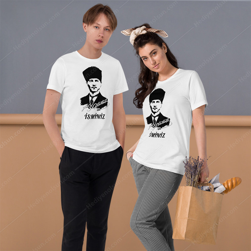 Atatürk Vektör Tişört Baskı - Görsel 3