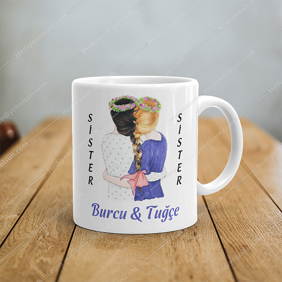 İsme Özel Sister Bardak