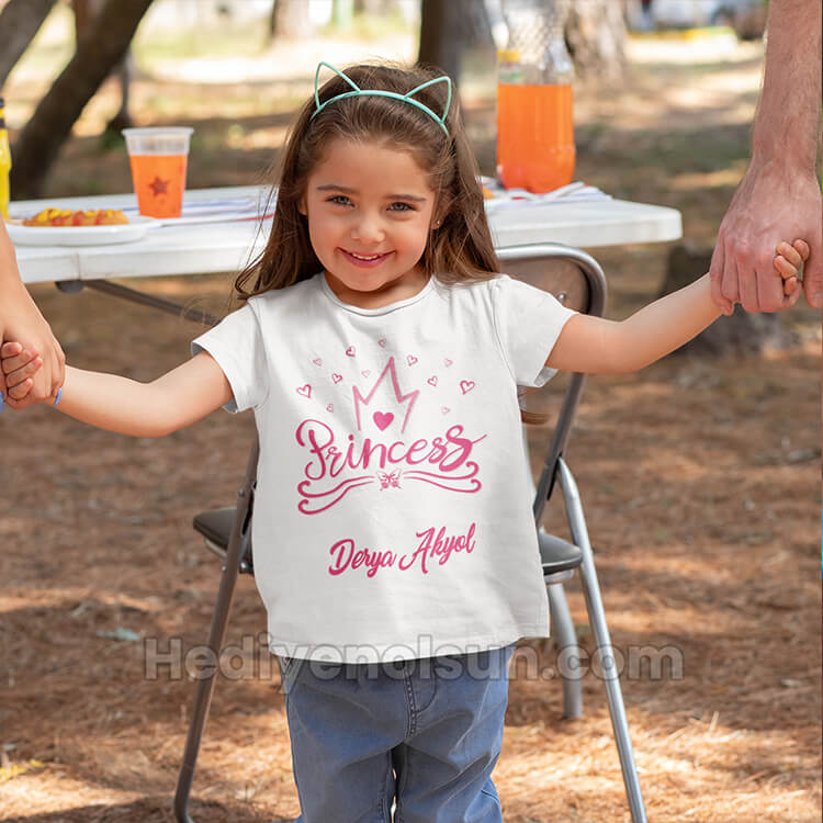 Princess Kız Çocuk Tişört