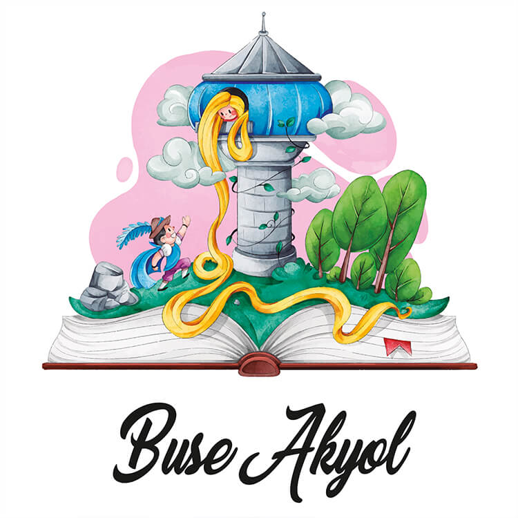 Rapunzel Baskılı Kız Çocuk Tişört - Görsel 2