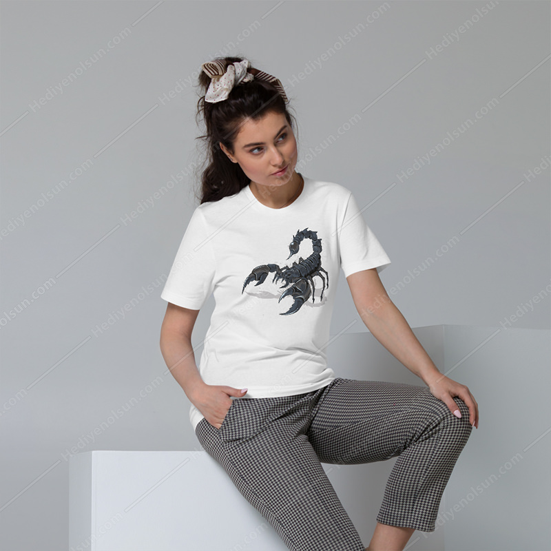 Akrep Baskılı T Shirt - Görsel 2