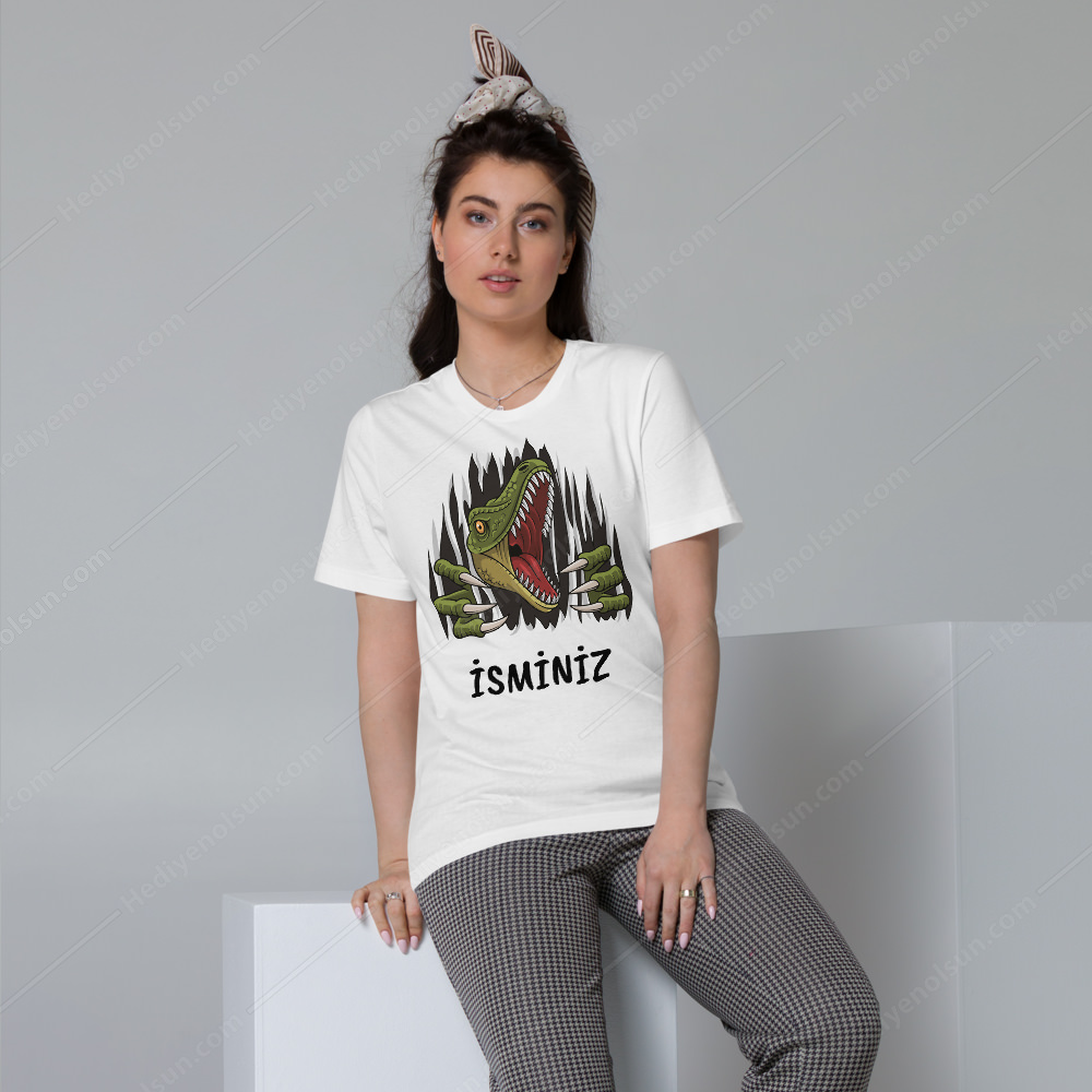Dinozor Resimli Tişört Baskı