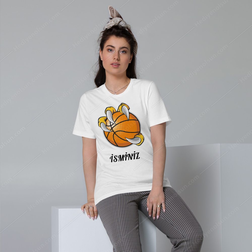 Pençe Basketbol Topu Tişört Baskı - Görsel 2