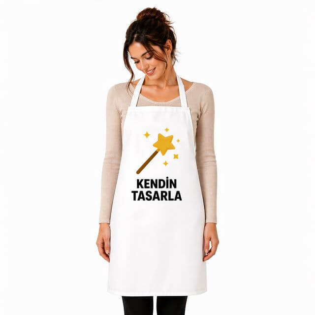 Mutfak Önlüğü Tasarla kişiye özel önlük