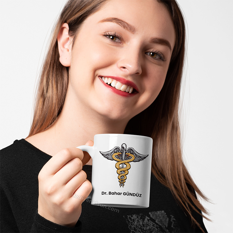 Medikal Logo Kupa Bardak Baskı