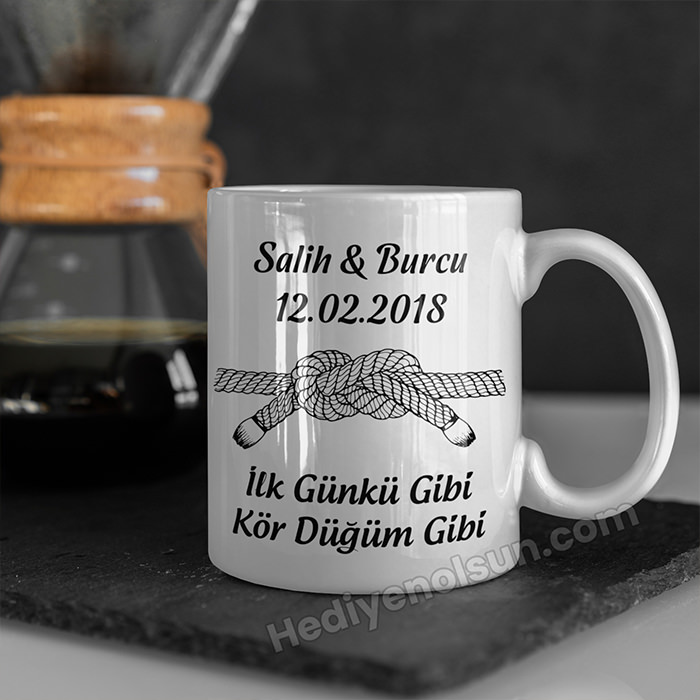 Kör Düğüm Gibi Kupa Bardak