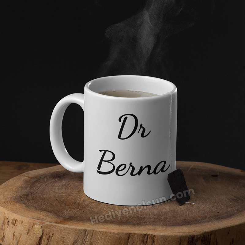 Dr İsme Özel Kupa Bardak