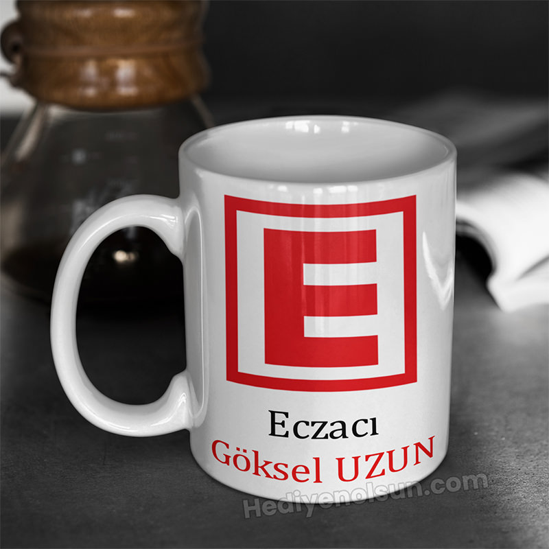Eczacıya Hediye Kupa Bardak