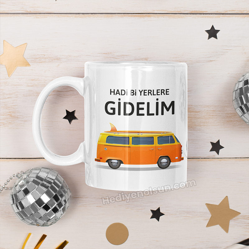 Hadi Bi Yerlere Gidelim Kupa - Görsel 2