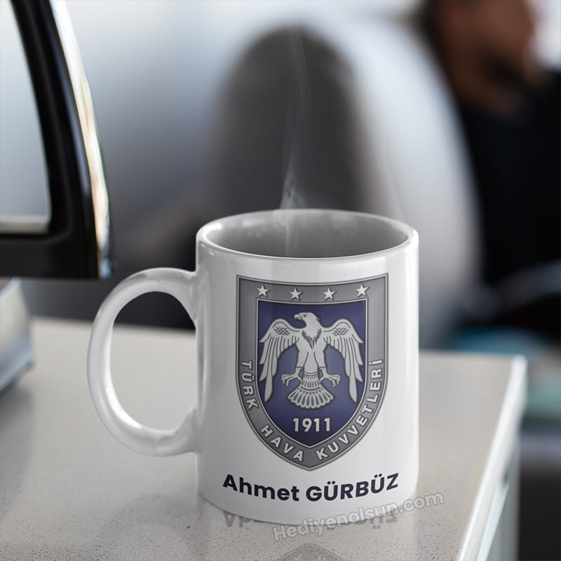 Hava Kuvvetleri Logosu Kupa