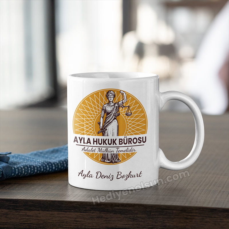 Hukuk Bürosu Logolu Kupa Bardak