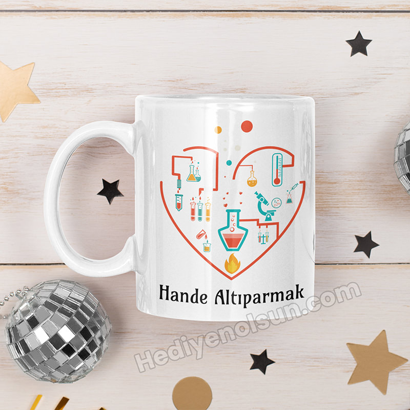 Kimyagere Özel Hediye Kupa Bardak
