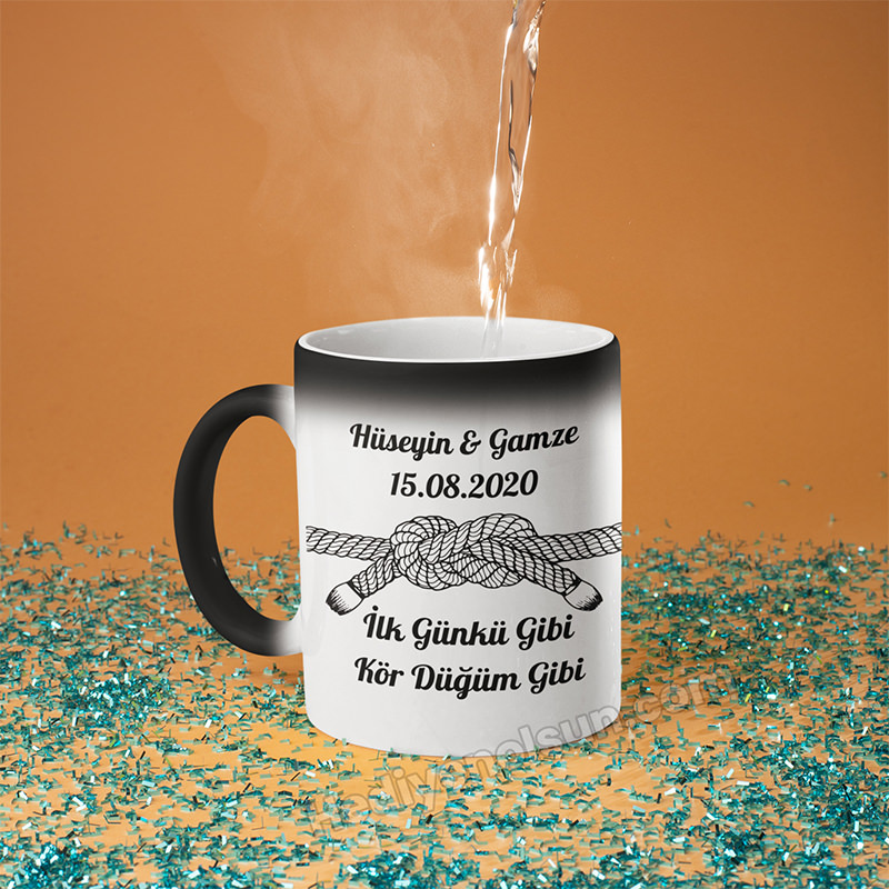 Kör Düğüm Gibi Sihirli Kupa Bardak