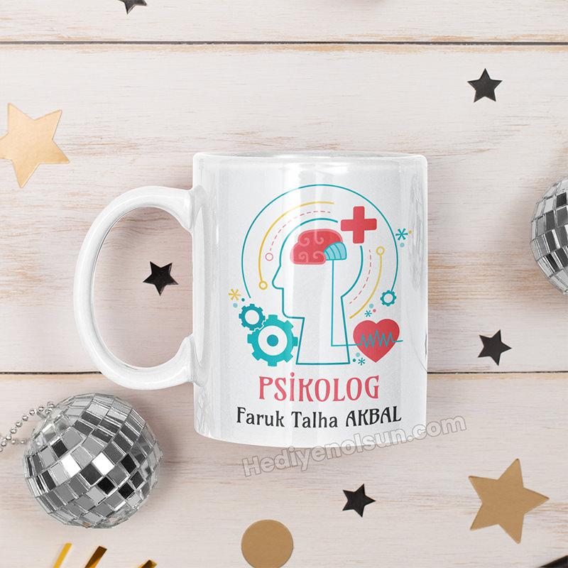 Psikoloğa Hediye Kupa Bardak