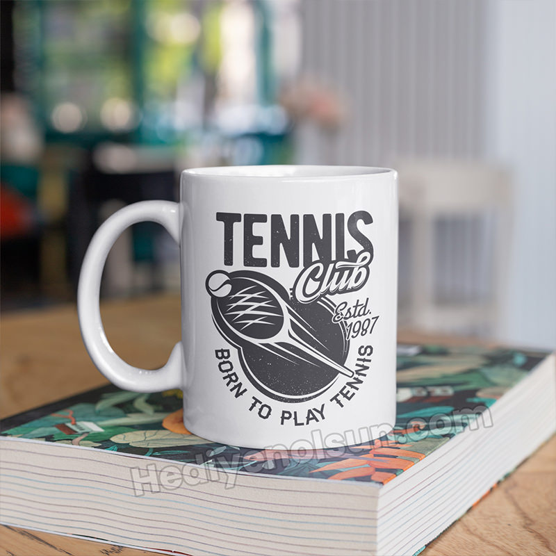 Tenis Logolu Kupa Bardak