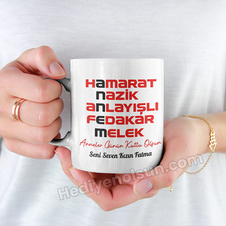Anneler Günü Hediyesi Kupa Bardak