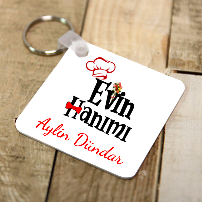 Evin Hanımı Resimli Anahtarlık
