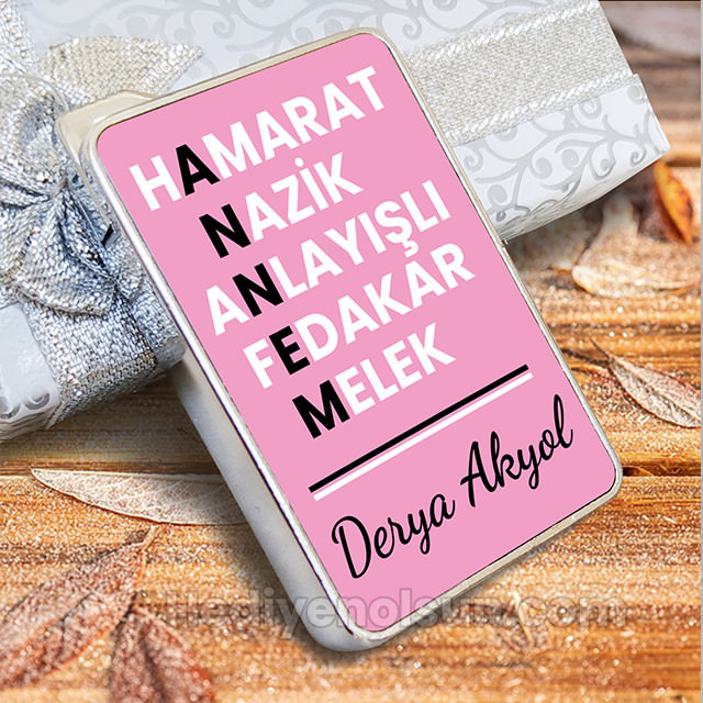 Anneye Özel Hediye Fotoğraflı Çakmak