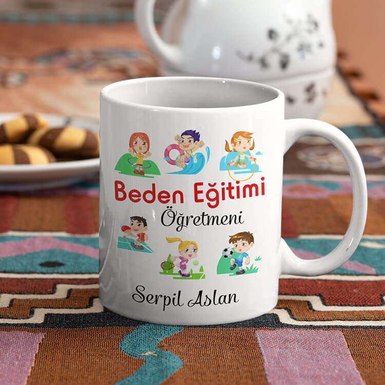 Beden Eğitimi Öğretmenine Özel Kupa