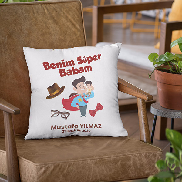 Benim Süper Babam Yastık