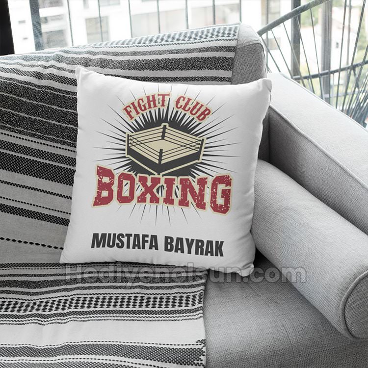 Boks Ringi İsimli Yastık