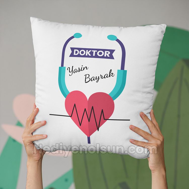 Dr Hediye Yastık Baskı