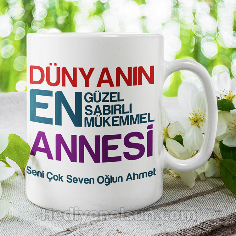 Dünya'nın En Güzel Annesi Kupa - Görsel 2