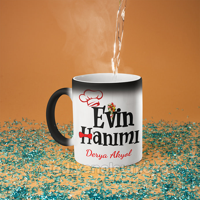 Evin Hanımı Sihirli Kupa Bardak