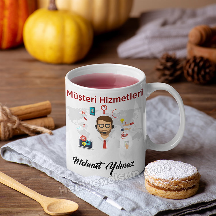Müşteri Hizmetleri Kupa Bardak