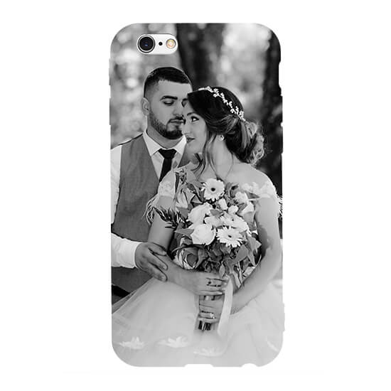 iPhone 6 Plus Telefon Kılıfı | Siyah Beyaz Baskı
