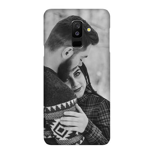 Samsung A6 Telefon Kılıfı | Siyah Beyaz Baskı