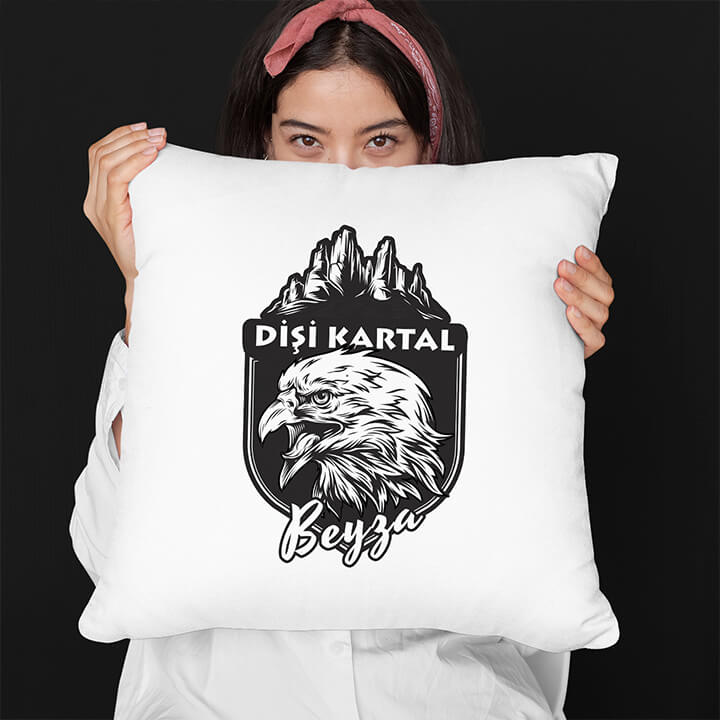 Baba Kartal Yavru Kartal Yastık - Görsel 3