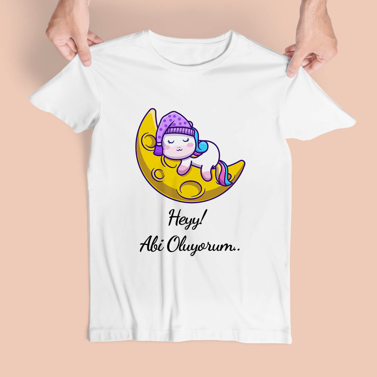 Hey Abi Oluyorum Tişört Baskı