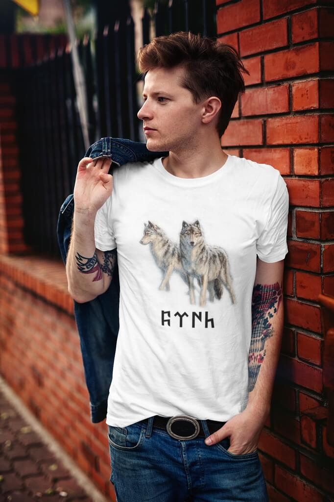 PNG Kurt Resimli Tişört Baskıları