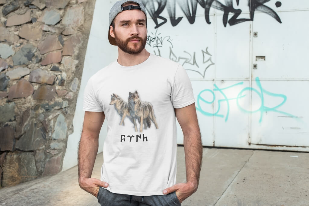 PNG Kurt Resimli Tişört Baskıları - Görsel 2