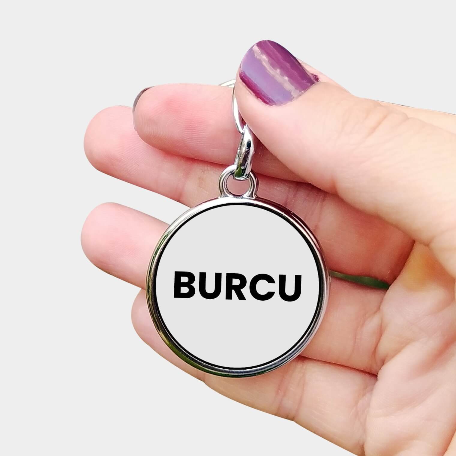 Güvenlik Daire Başkanlığı Logosu Baskılı Yuvarlak Anahtarlık - Görsel 2